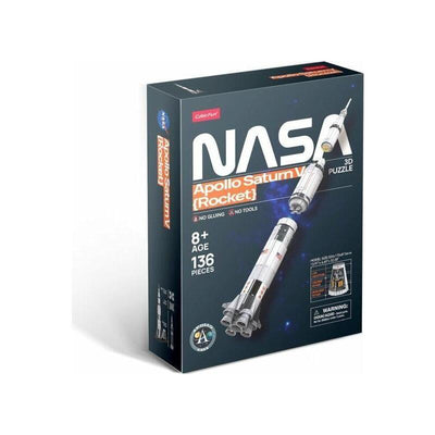 Puzzle 3D Rakieta Apollo Saturn — image 1
