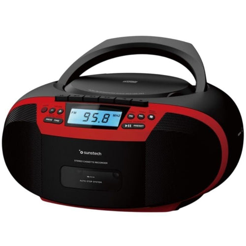 Sunstech Radio Cd CXUM54BTRD Red — image 1