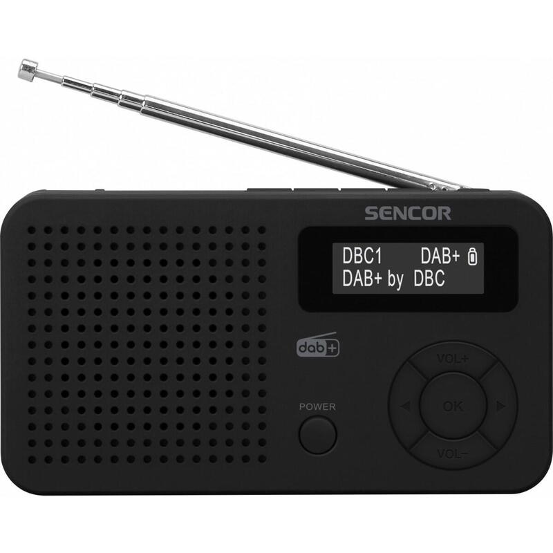 Radio Cyfrowe Dab +,fm Rds, Srd 7210B Bluetooth 5.0 LCD Battery