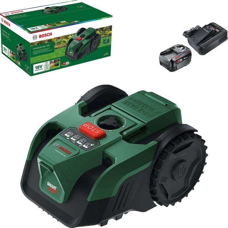 Bosch Robot Lawnmower Visimow 18V-100 Set