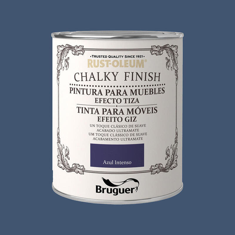 Bruguer Rust-oleum Chalky Finish Muebles Blue Intenso 0,750L 5397551