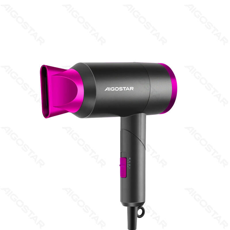 Aigostar Hair Dryer Hair Foldable Travel 1800W Black