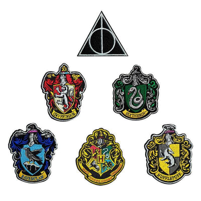 Set 6 Parches Harry Potter Planchar — image 1