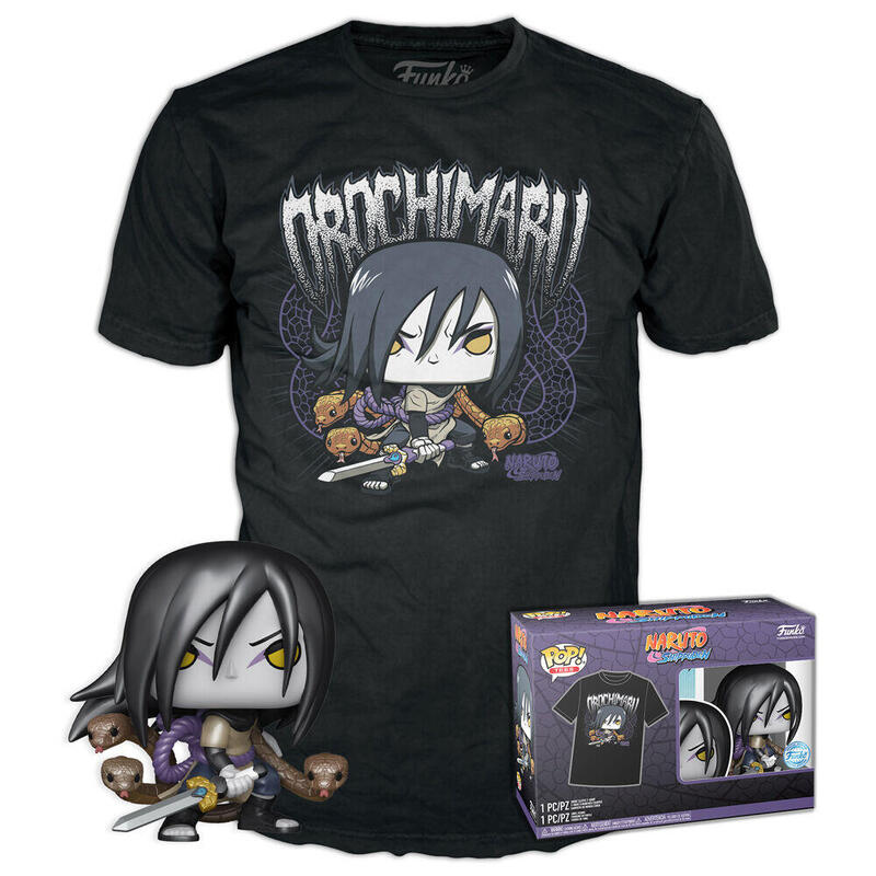 Set Figure Pop & Tee Naruto Shippuden Orochimaru Size M