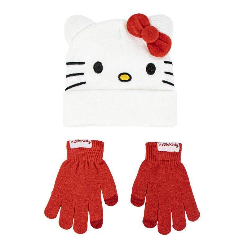 Set Gorro And Gloves Hello Kitty