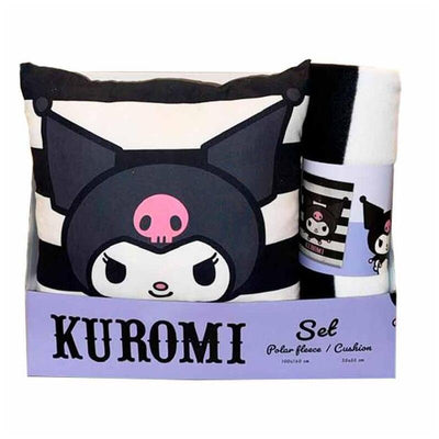 Set Blanket Polar + Cojin Kuromi Hello Kitty — image 1