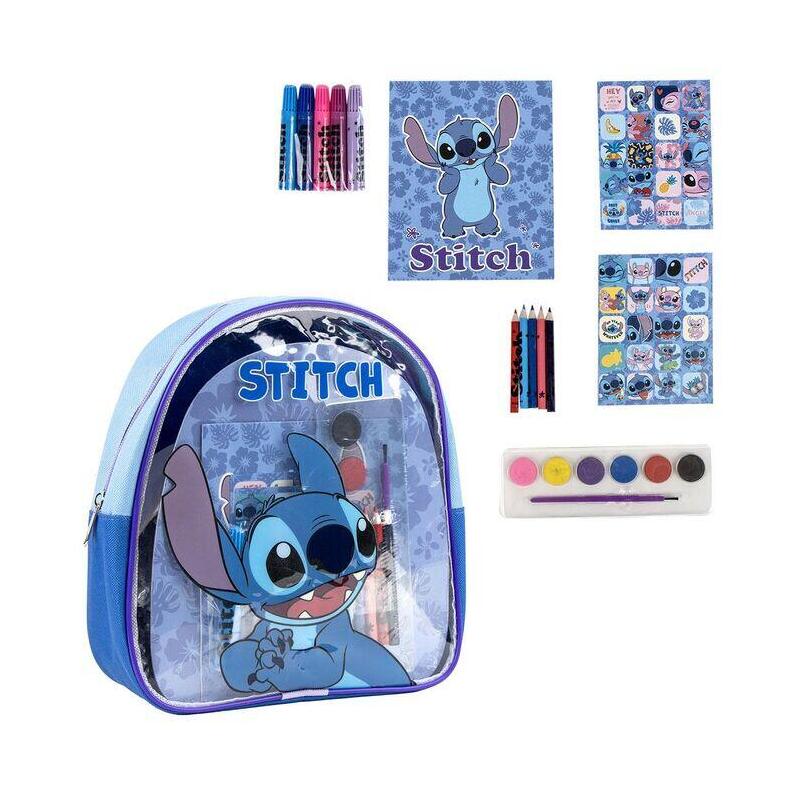 Set Papeleria Backpack Stitch Disney