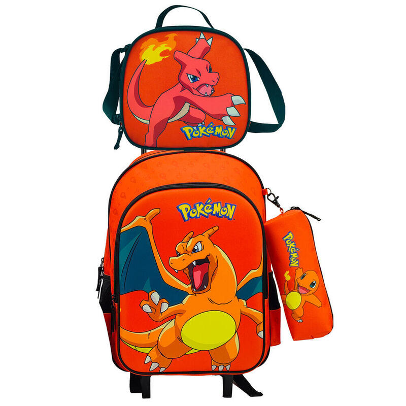 Set Trolley + Portatodo + Bag Portameriendas Pokemon