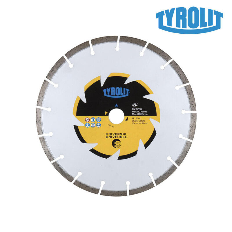 Tyrolit Saw Diamante C3 Ø230X2,4X22,23 DCUB2