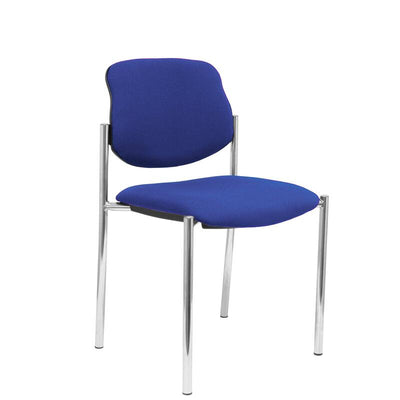 Chair Fixed Villalgordo Bali Blue Chasis Cromo — image 1