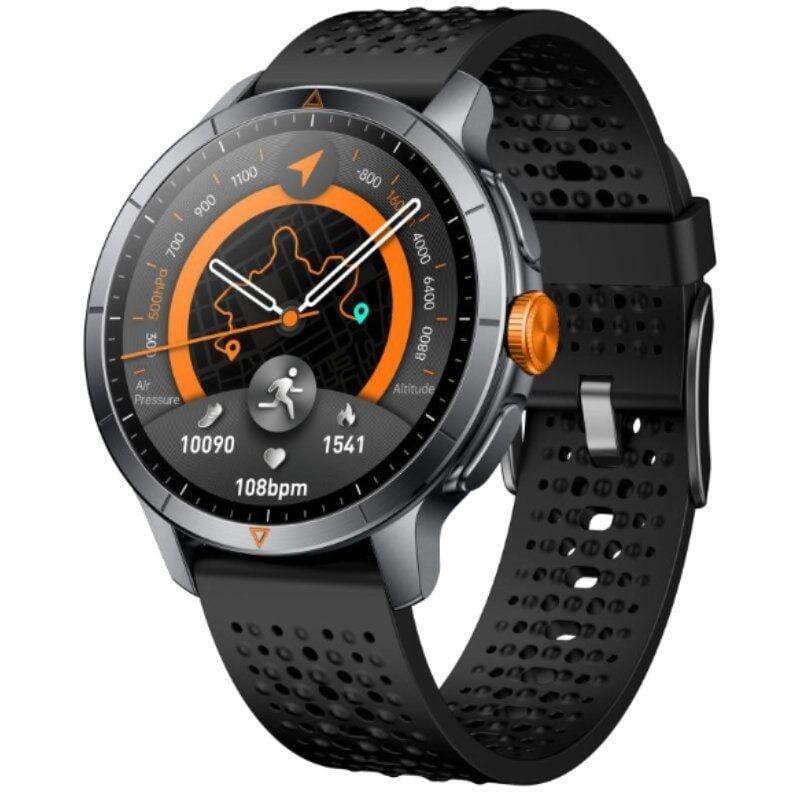 Qubo Smartwatch SMT-500AGP Notificaciones Frequency Cardíaca Black
