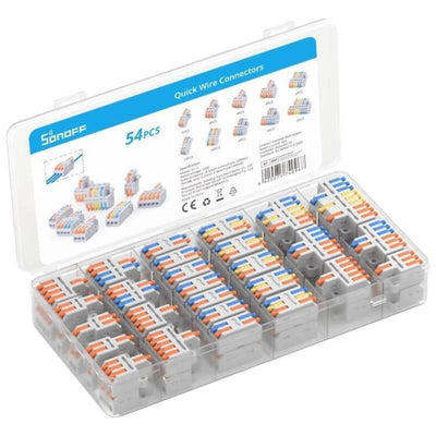 Sonoff D1-2 Grey - Connector Empalme Cables 54 Pcs — image 1