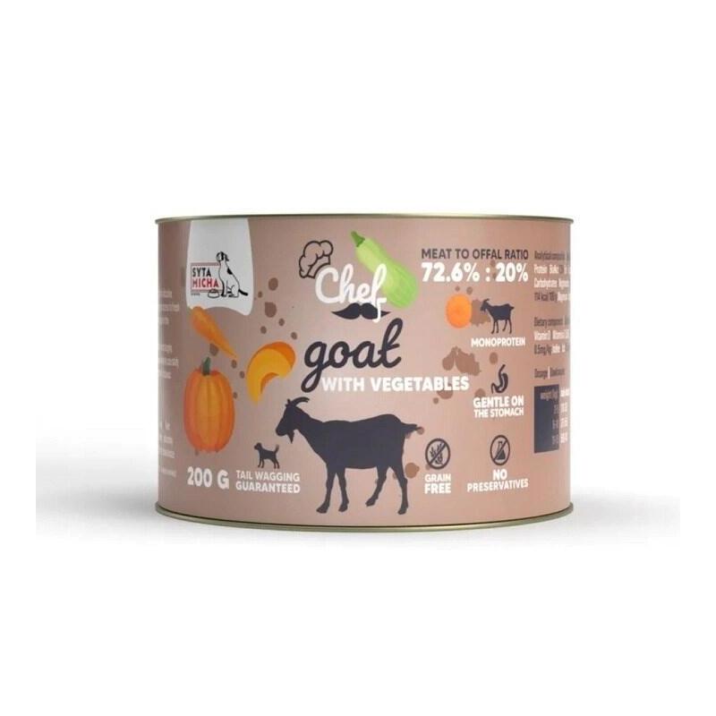 Syta Micha Chef Goat With Vegetables Mono - Comida Húmeda Perros - 200G