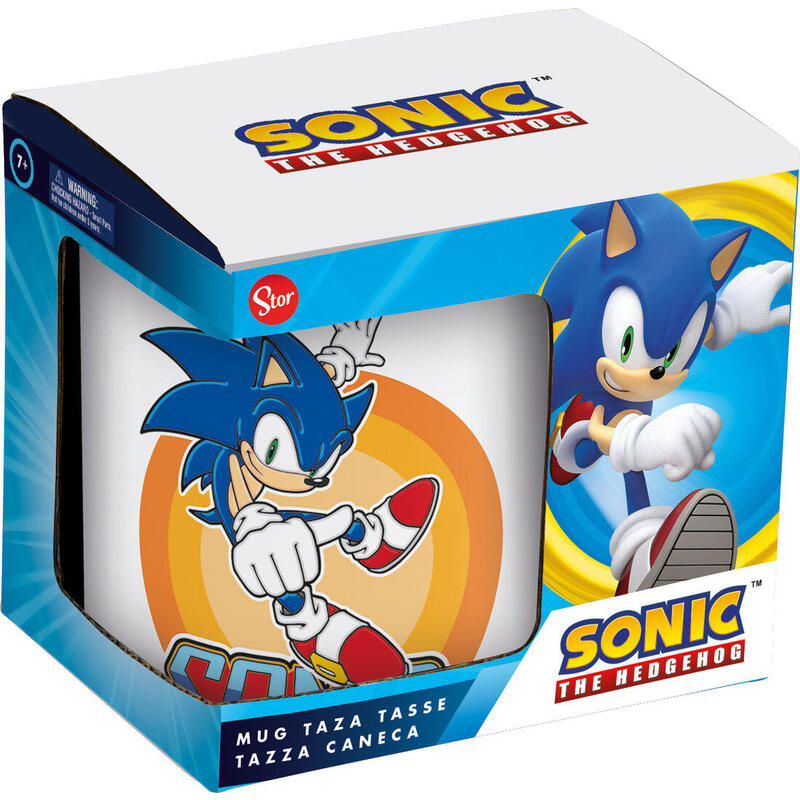 Mug Ceramic Sonic 325ML (en Box Regalo)