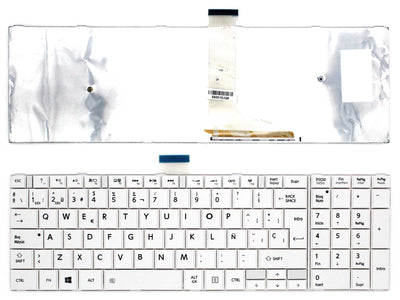 Keyboard Laptop Toshiba Satellite C50-A C50D-A White — image 1