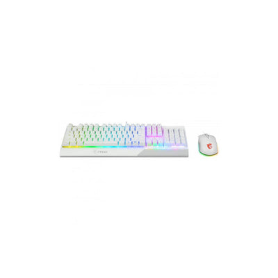 MSI Keyboard + Mouse Vigor GK30 Combo White Es — image 1