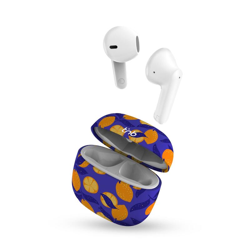 Tnb Headphones Inalambricos Collection Lemon - Blue And Yellow