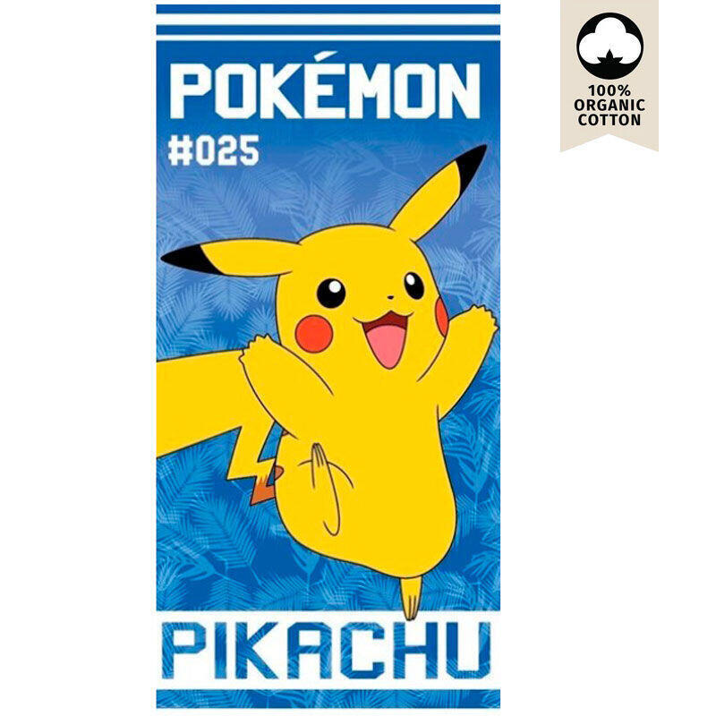 Towel Pikachu Pokemon Algodon