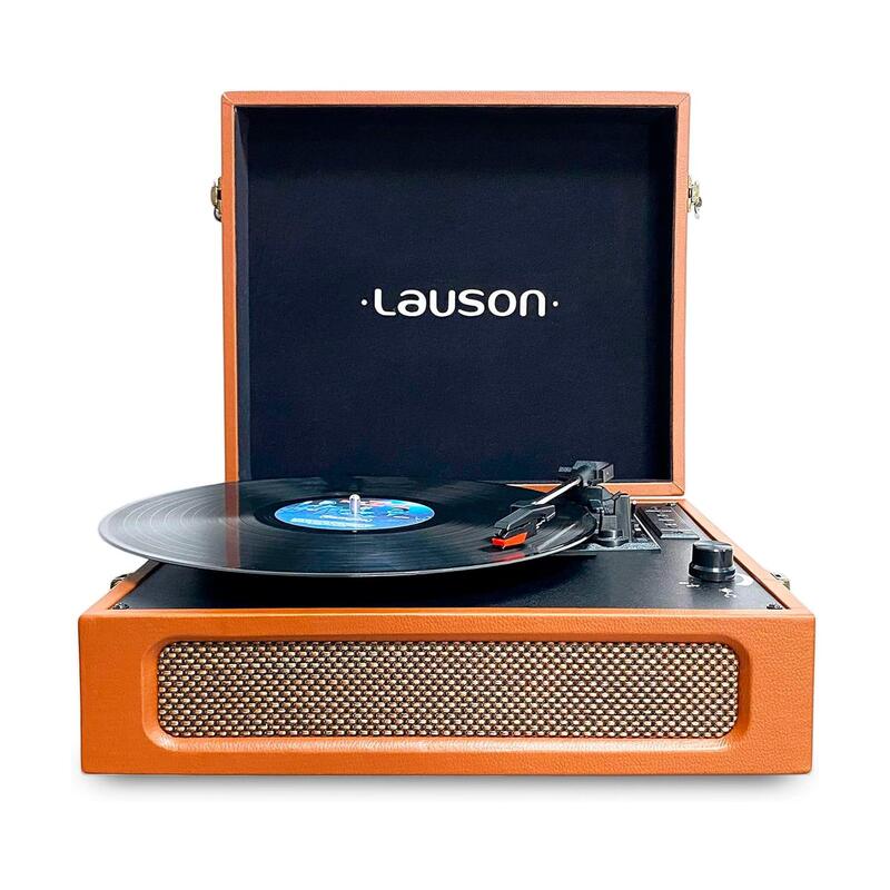 Lauson Tocadiscos CL615 Wood Bluetooth With Speakers Integrados