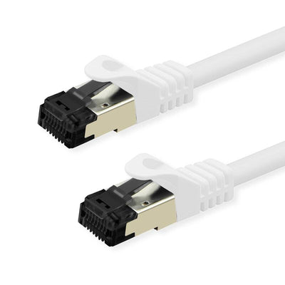 Value S FTP-(pimf-) Network Cable CAT.8 (class I), Lsoh, Litzendraht, White 2M — image 1