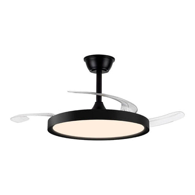 Fan Ceiling LED 3CCT Aspas Retráctiles Polaris 43W 4430 Lm Black — image 1