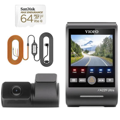 Viofo A229 Ultra 2CH 4K Front + 4K Rear Dashcam — image 1
