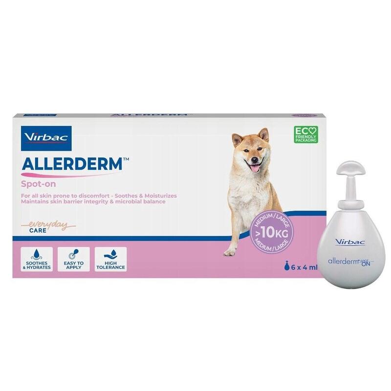 Virbac Allerderm Spot On - Producto Perros - 6X4ML